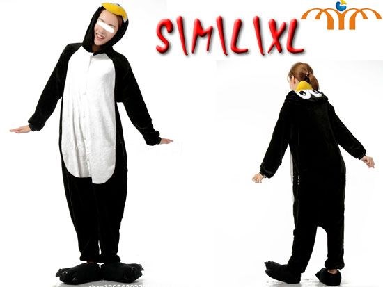 Cartoon Penguin Kigurumi Onesie Cosplay Animal Jumpsuit Costume