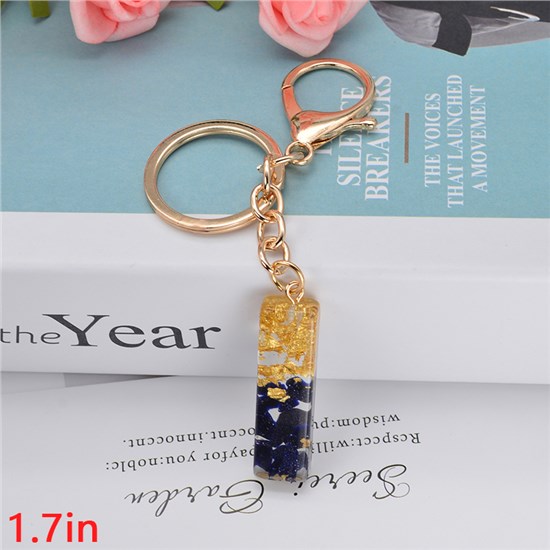 Fashion Resin Alphabet Initial Letter Keychain Key Ring, Handbag Charm Keychain