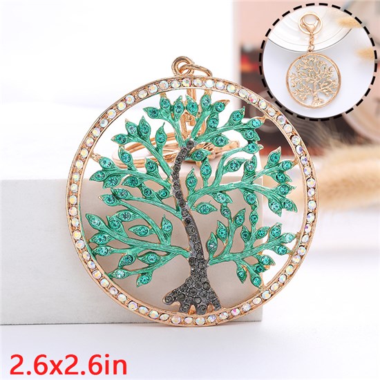 Tree of Life Alloy Keychain Key Ring Jewelry