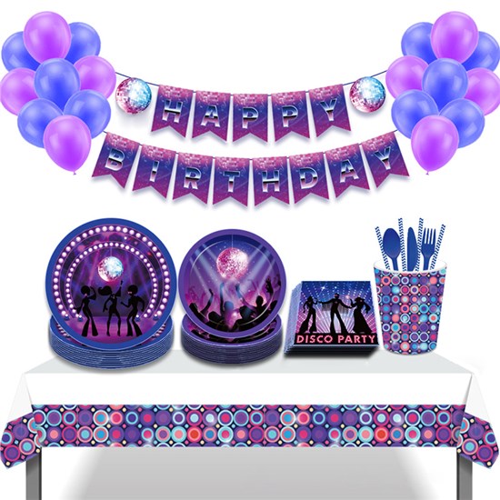 Disco Party Supplies,Birthday Decorations