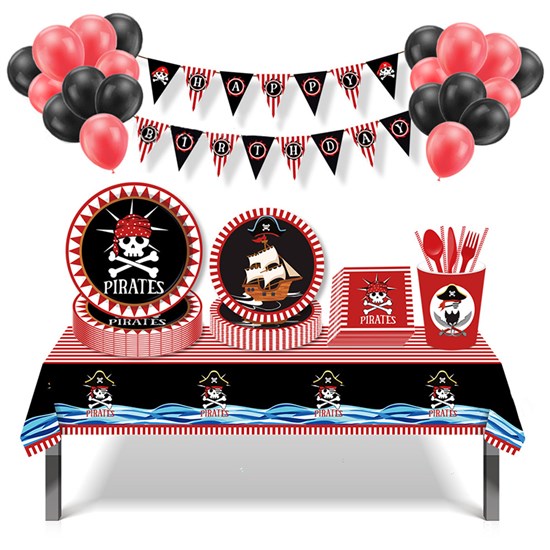 Pirate Party Supplies,Birthday Decorations