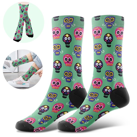 Cute Funny Novelty Death Day Socks Cotton Socks