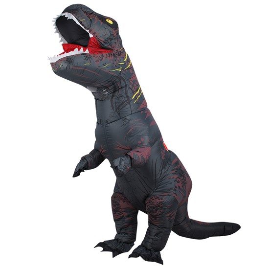 Dinosaur Adult Inflatable Costume T-Rex Fancy Dress Halloween Blow up Costumes