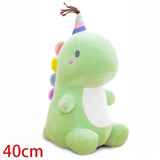 Cute Green Dinosaur Stuffed Soft Plush Doll Animal Toy