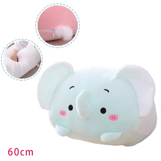 Elephant Stuffed Animal Soft Plush Hugging Pillow Toy Gifts for Kids