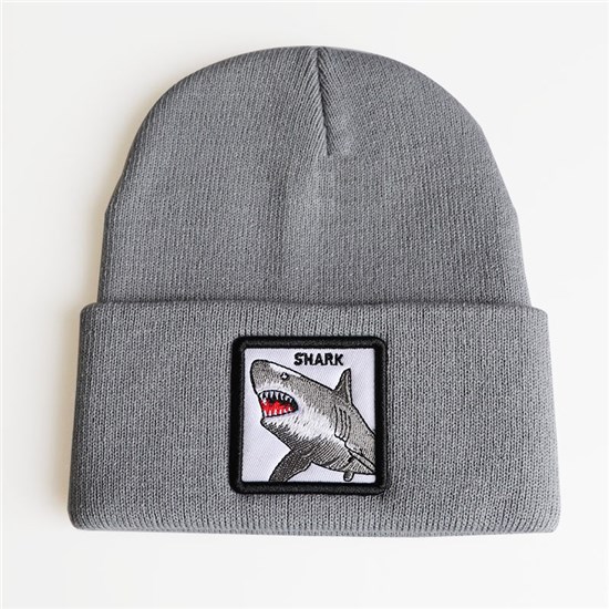 Shark Grey Knit Hat