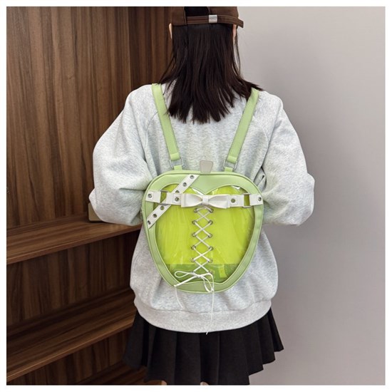 Punk PU Backpack Anime Apple Ita Bag