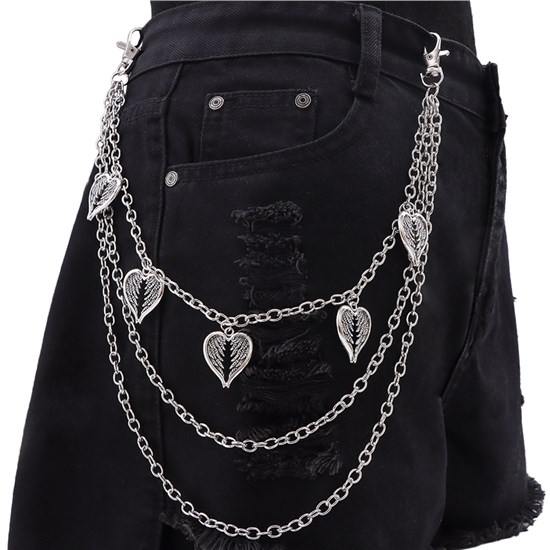 Punk Alloy Angel Wings Chains for Pants, Belt Chains Hip Hop Trousers Jeans Chain