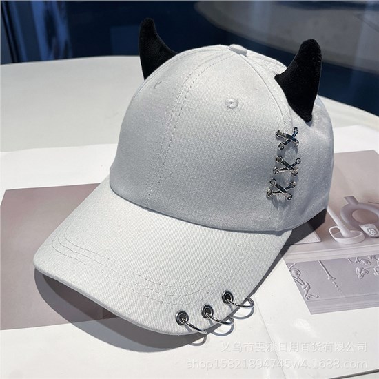 Halloween Little Devil Corner Cap Punk Baseball Cap