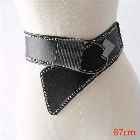 Punk PU Waist Belt for Women