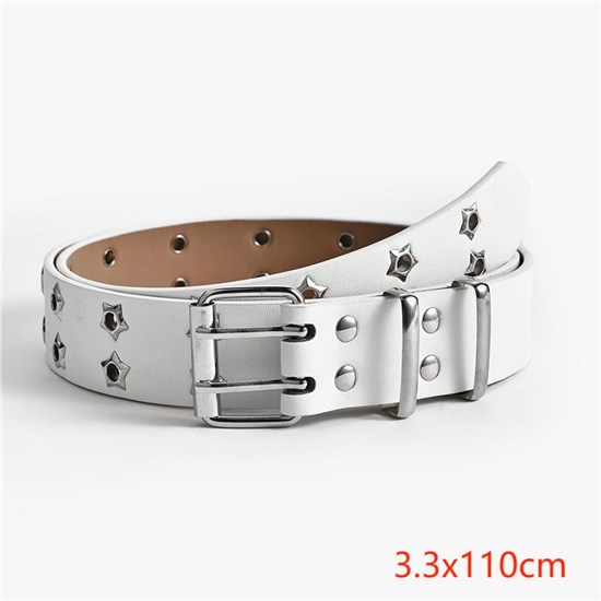 Punk PU Waist Belt for Women