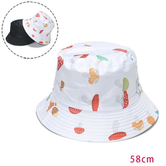 Mushroom Bucket Hat Beach Fisherman Hats Travel Fisherman Cap