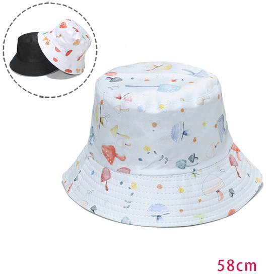 Mushroom Bucket Hat Beach Fisherman Hats Travel Fisherman Cap