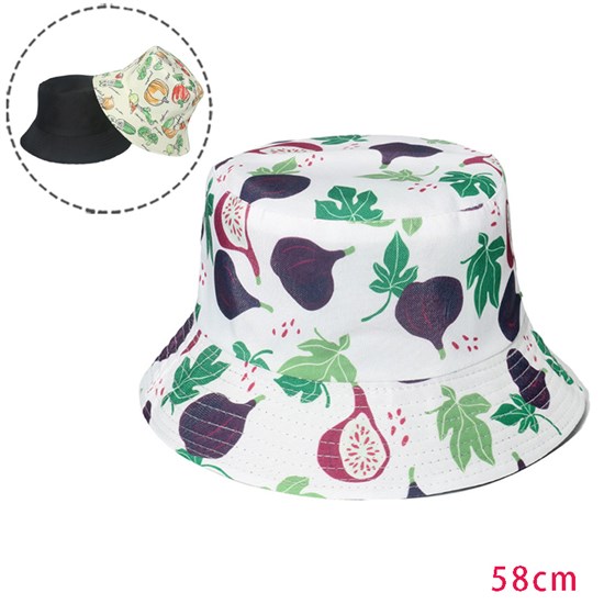 Vegetables Bucket Hat Beach Fisherman Hats Travel Fisherman Cap