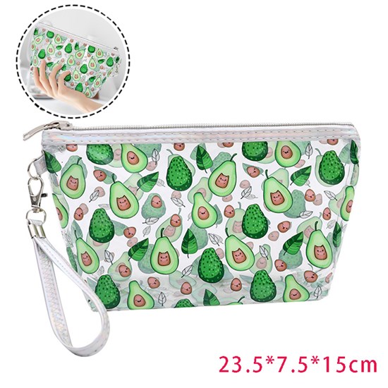 Avocado PVC Makeup Bag