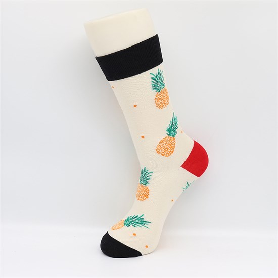 Cartoon Pineapple Socks Fruits Socks 