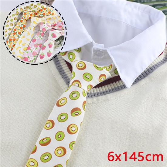 Funny Fashion Fruit Necktie Kiwi Fruit Tie 