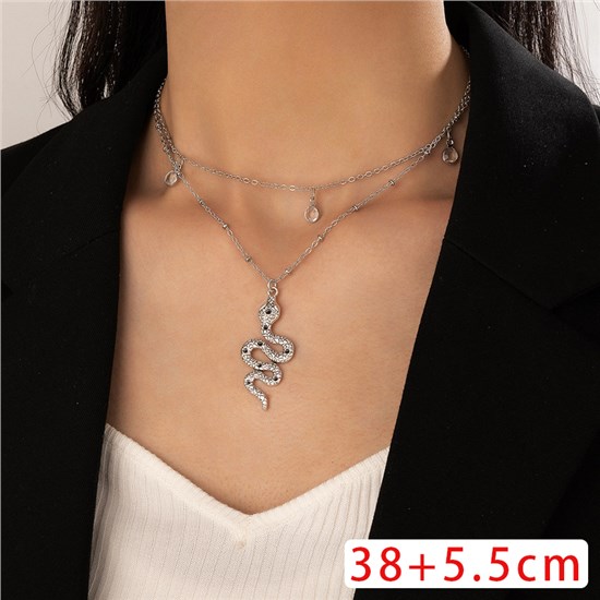 Fashion Snake Alloy Necklace Jewelry Accessories