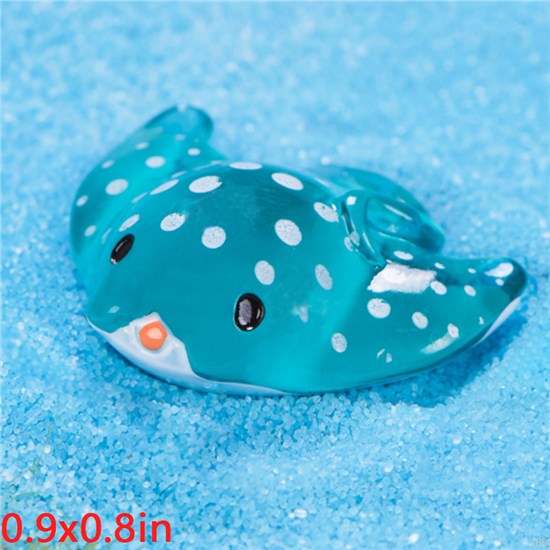 Ray Resin Figurines Cute Sea Animal Figure Toy