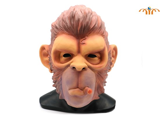 Monkey PVC Mask Cosplay