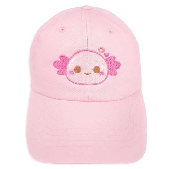 Cute Pink Axolotl Baseball Cap