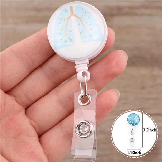 Nurse Doctor Medical Badge Reel Retractable Badge Holder Cute Nursing Badge Reel