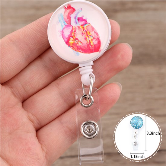 Nurse Doctor Medical Badge Reel Retractable Badge Holder Cute Nursing Badge Reel