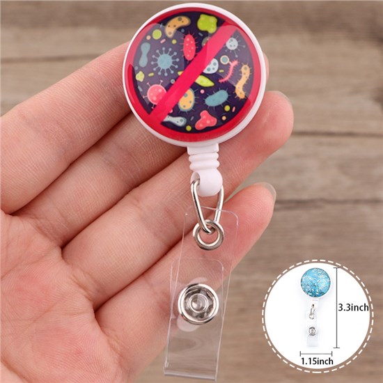 Nurse Doctor Medical Badge Reel Retractable Badge Holder Cute Nursing Badge Reel