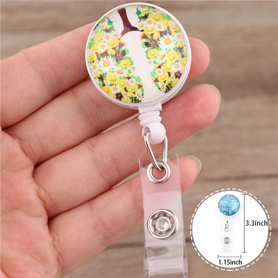 Nurse Doctor Medical Badge Reel Retractable Badge Holder Cute Nursing Badge Reel