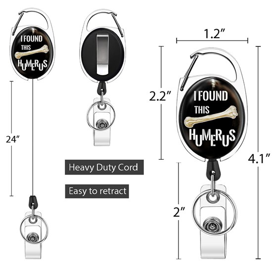 Nurse Doctor Medical Badge Reel Clip Retractable Badge Holder