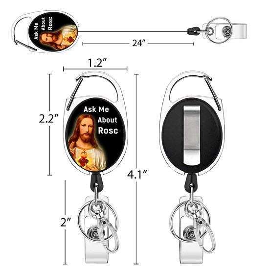 Nurse Doctor Medical Badge Reel Funny Nursing ID Badge Reel Clip Retractable Badge Holder
