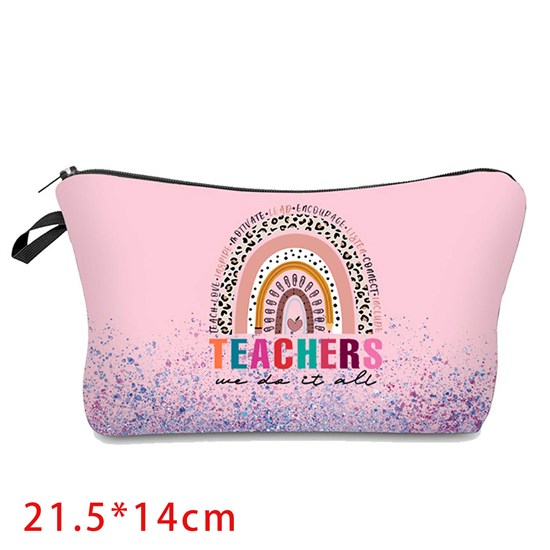Gifts for Teacher Womens Makeup Bag Cosmetic Bag Cute Pouch for Purse