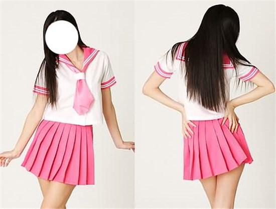 Anime School Costume Cosplay                                           
