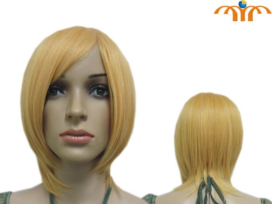 Anime Cosplay Gold Wig 