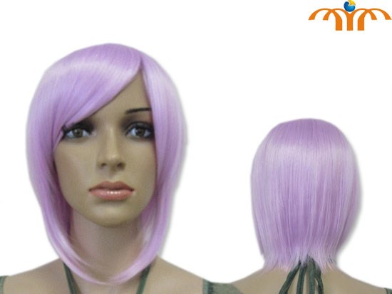 Anime Cosplay Purple Wig 