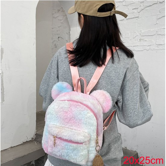 Anime Bear Plush Bag Backpack