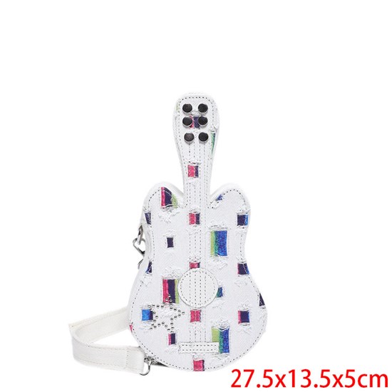 Guitar Shaped Shoulder Bag