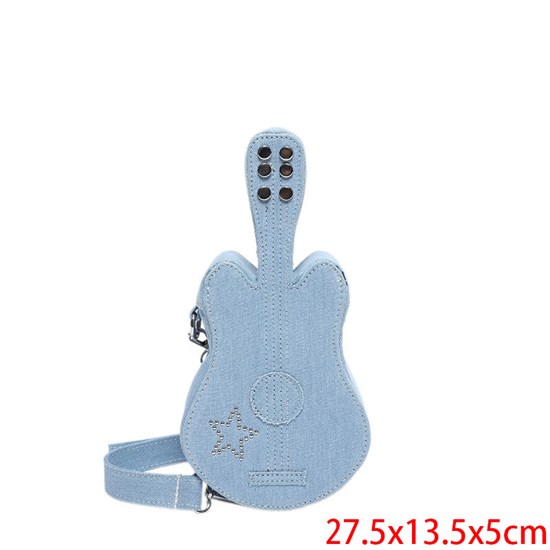 Guitar Shaped Shoulder Bag