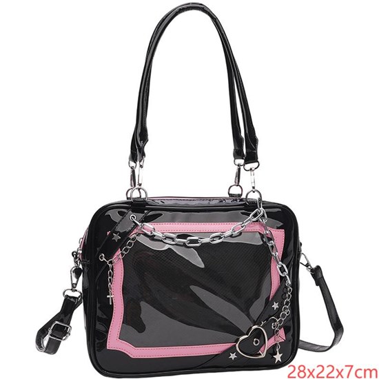 Punk PU Itabag Anime Shoulder Bag