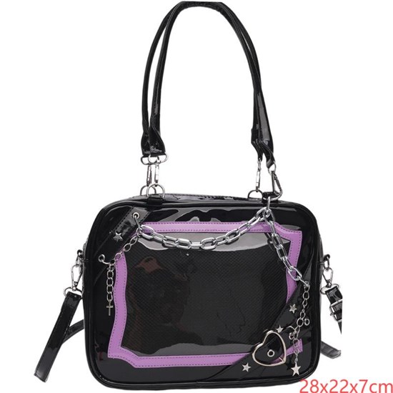 Punk PU Itabag Anime Shoulder Bag
