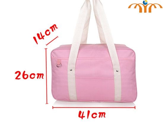 Anime School Uniform Pink Cosplay Girl Hand Bag