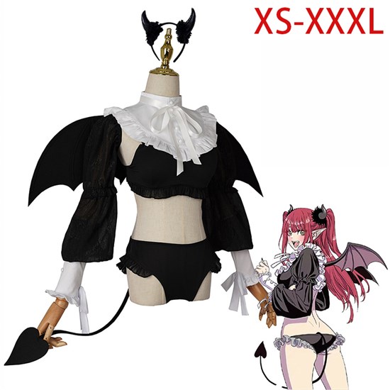 Anime Marin Kitagawa Cosplay Devil Costume Halloween Outfit