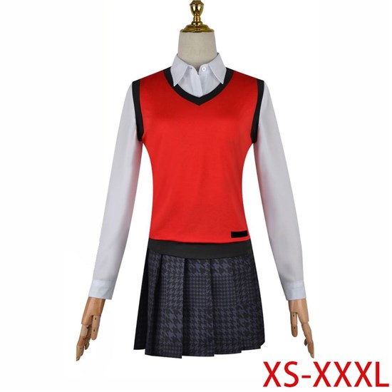Anime Ikishima Midari Cosplay Costume Halloween Outfit