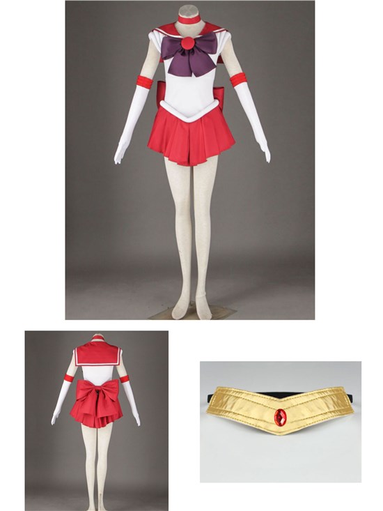 Anime Outfits Hino Rei Cosplay Costume