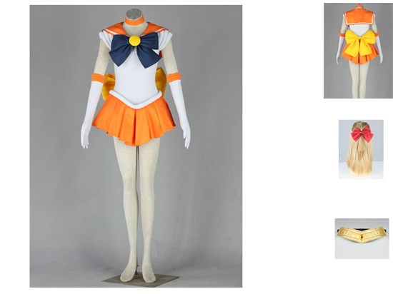 Anime Outfits Minako Aino  Cosplay Costume