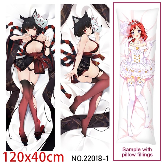 Anime Girl Yamashiro Dakimakura Hugging Body Pillow Case Cover