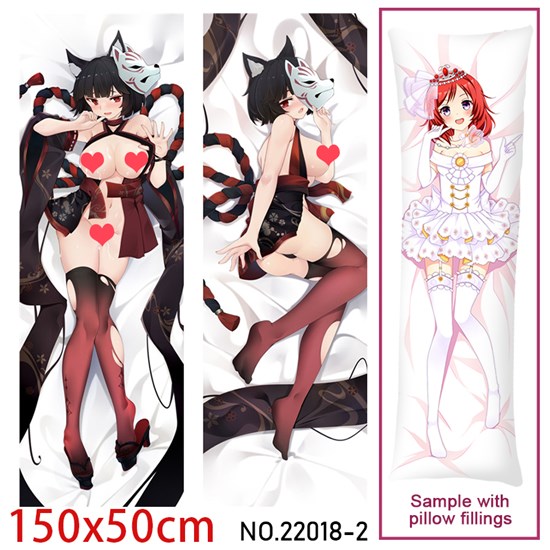 Anime Girl Yamashiro Dakimakura Hugging Body Pillow Case Cover