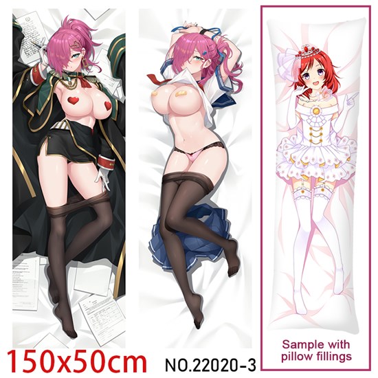 Anime Girl RN Trieste Dakimakura Hugging Body Pillow Case Cover