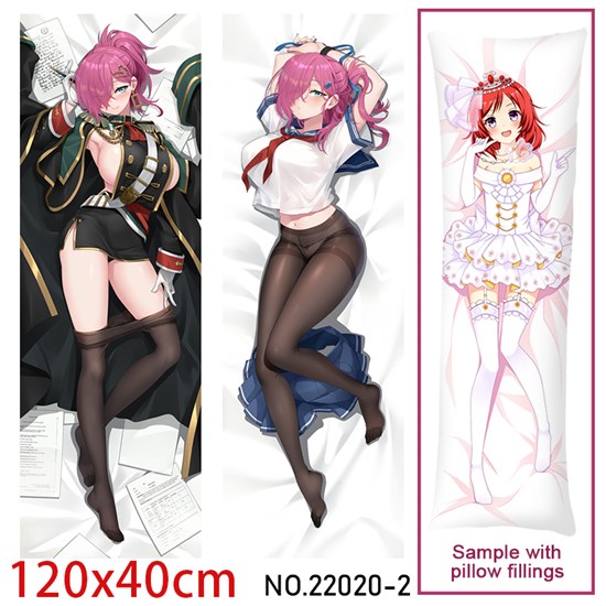Anime Girl RN Trieste Dakimakura Hugging Body Pillow Case Cover