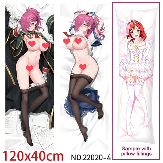 Anime Girl RN Trieste Dakimakura Hugging Body Pillow Case Cover